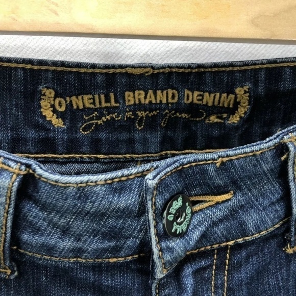 4/$35 O’Neill Brand Denim Dark Wash Flare Stretch - Picture 7 of 8